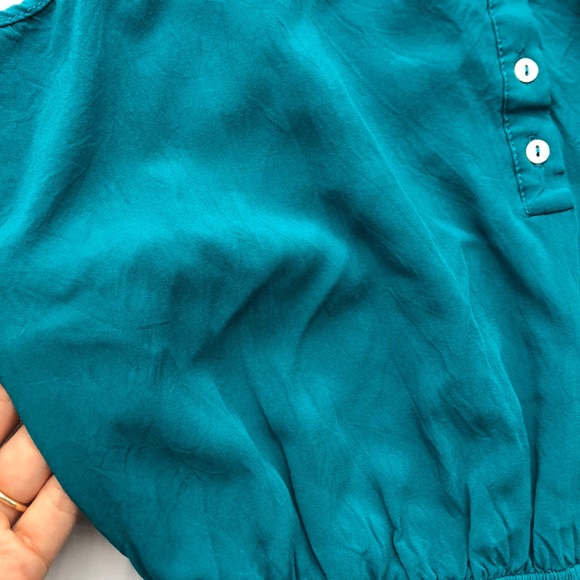 Turquoise Romper - Picture 2 of 4